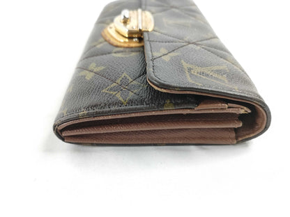 LOUIS VUITTON [Serial Number] SP5018 Monogram Louis Vuitton Monogram Long Wallet with Hardware