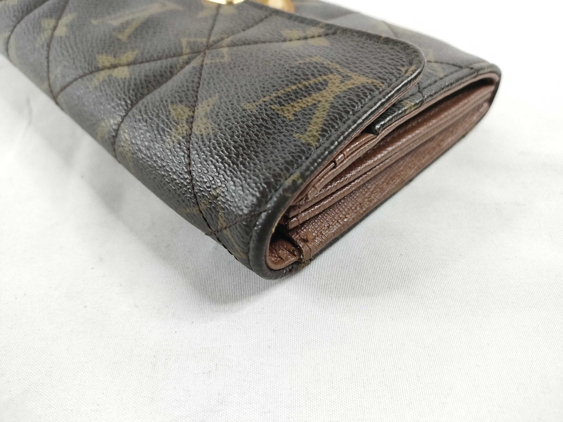 LOUIS VUITTON [Serial Number] SP5018 Monogram Louis Vuitton Monogram Long Wallet with Hardware