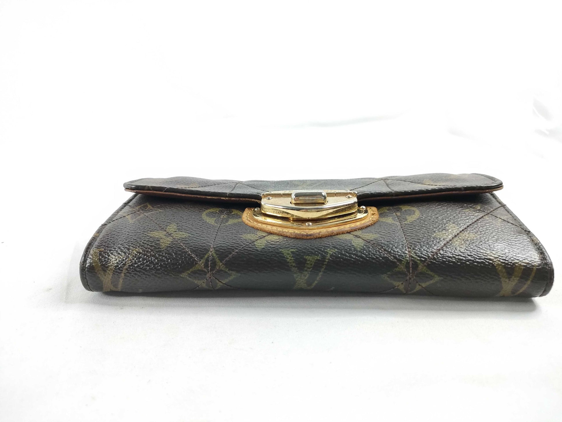 LOUIS VUITTON [Serial Number] SP5018 Monogram Louis Vuitton Monogram Long Wallet with Hardware