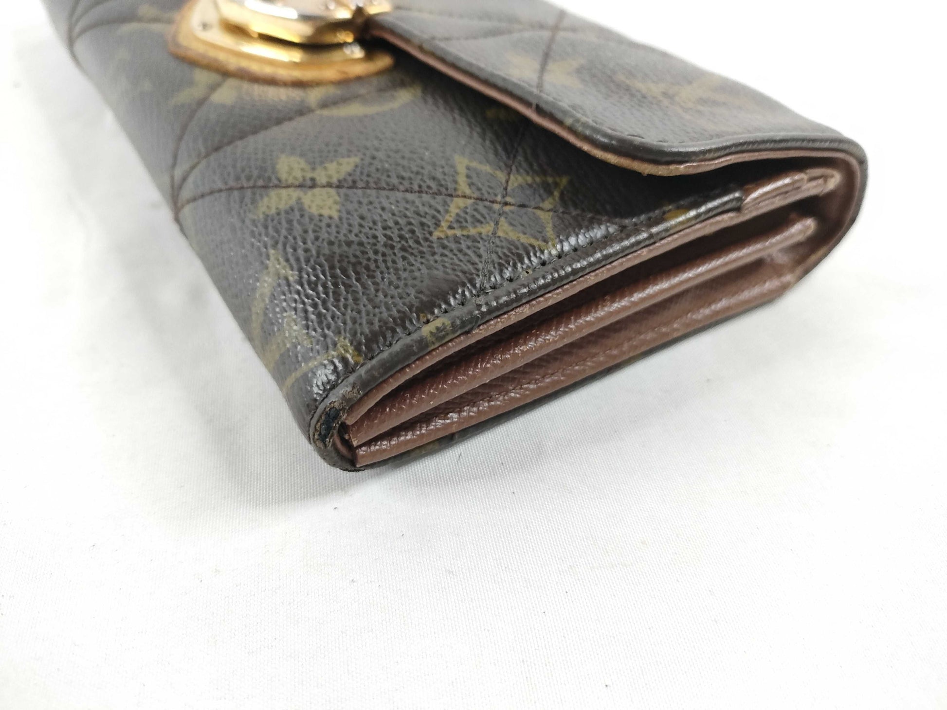 LOUIS VUITTON [Serial Number] SP5018 Monogram Louis Vuitton Monogram Long Wallet with Hardware