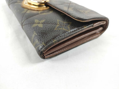 LOUIS VUITTON [Serial Number] SP5018 Monogram Louis Vuitton Monogram Long Wallet with Hardware