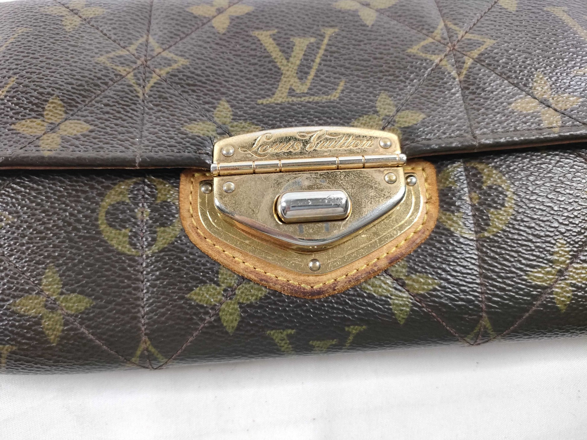 LOUIS VUITTON [Serial Number] SP5018 Monogram Louis Vuitton Monogram Long Wallet with Hardware