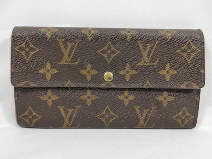 LOUIS VUITTON Monogram Louis Vuitton Monogram Long Wallet