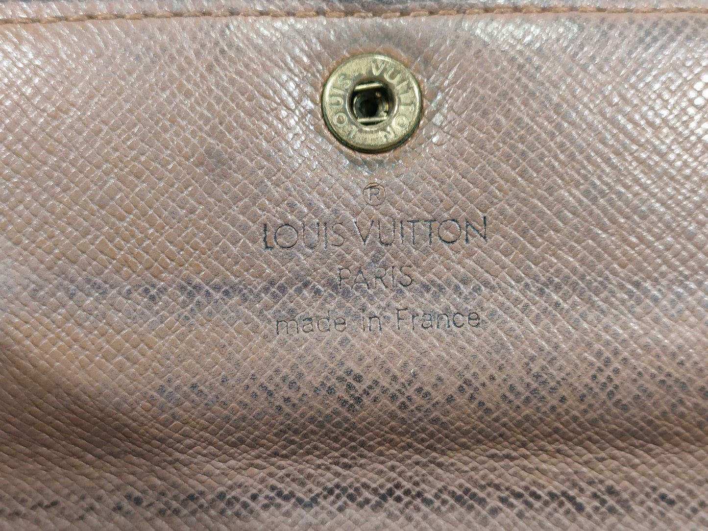 LOUIS VUITTON Monogram Louis Vuitton Monogram Long Wallet