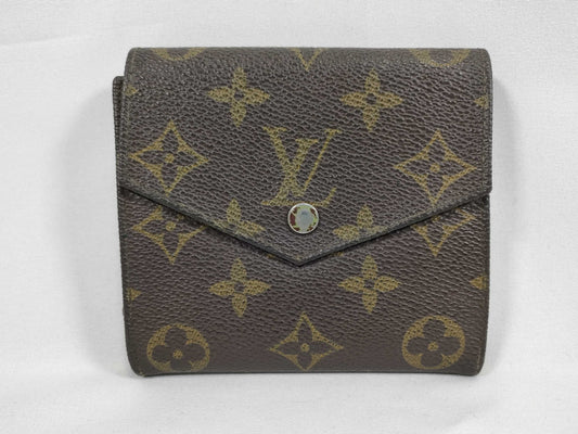 LOUIS VUITTON RFID Unverifiable 9001AN Monogram Louis Vuitton Monogram Monnaie Wallet