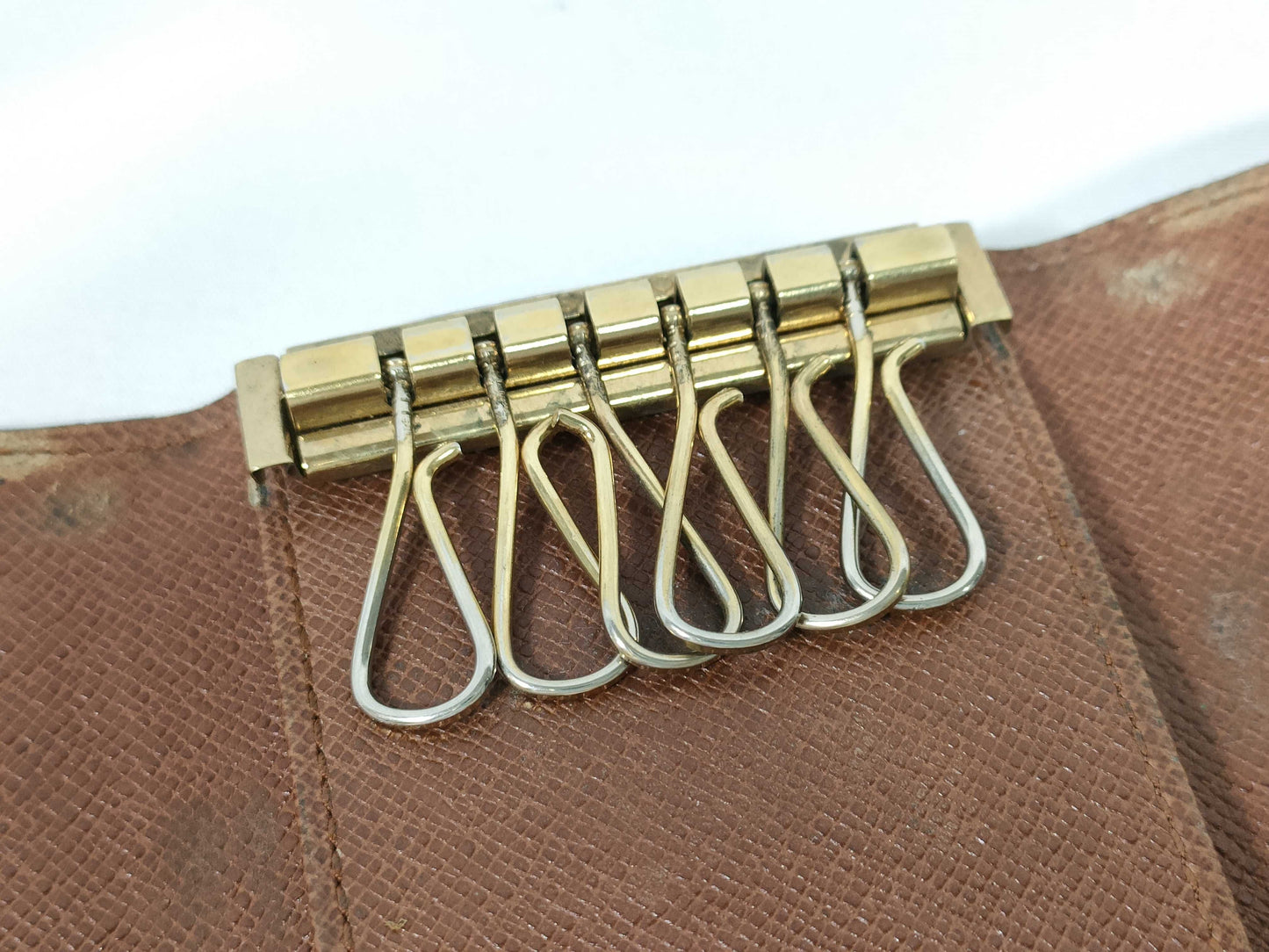 LOUIS VUITTON RFID Unverified ET0914 Monogram Louis Vuitton Monogram Key Case Key Case/Key Holder