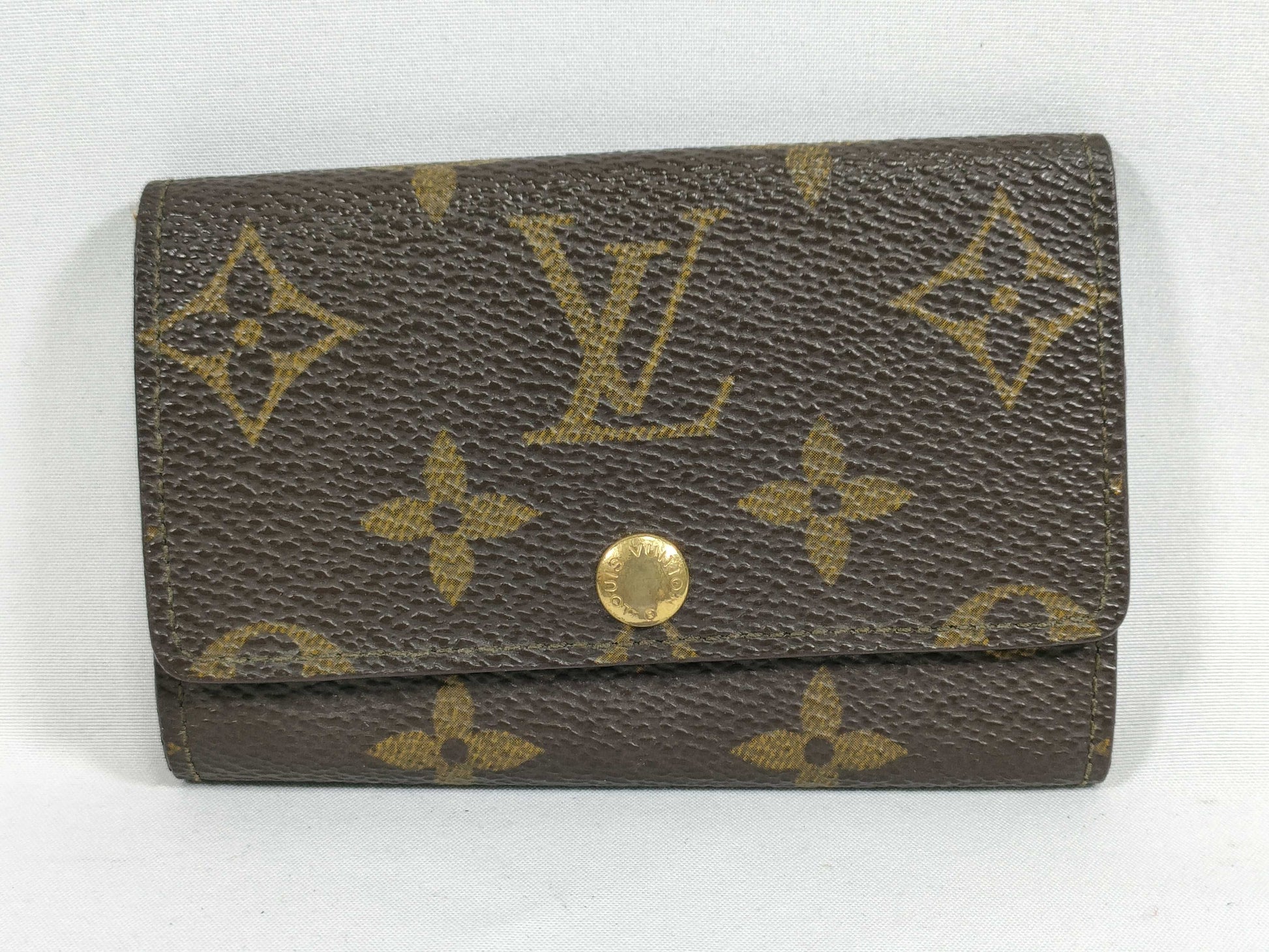 LOUIS VUITTON RFID Unverified ET0914 Monogram Louis Vuitton Monogram Key Case Key Case/Key Holder