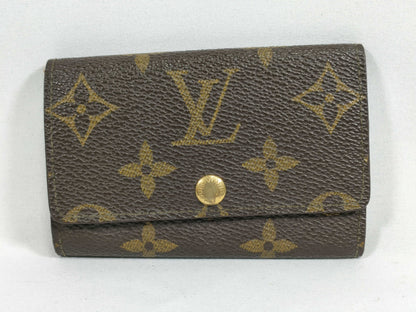 LOUIS VUITTON RFID Unverified ET0914 Monogram Louis Vuitton Monogram Key Case Key Case/Key Holder