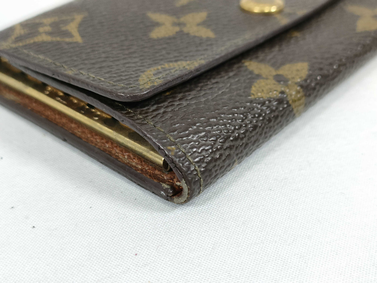 LOUIS VUITTON RFID Unverified ET0914 Monogram Louis Vuitton Monogram Key Case Key Case/Key Holder
