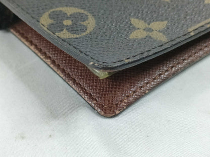 LOUIS VUITTON [Serial Number] CA0095 Monogram Louis Vuitton Monogram Agenda Notebook Cover