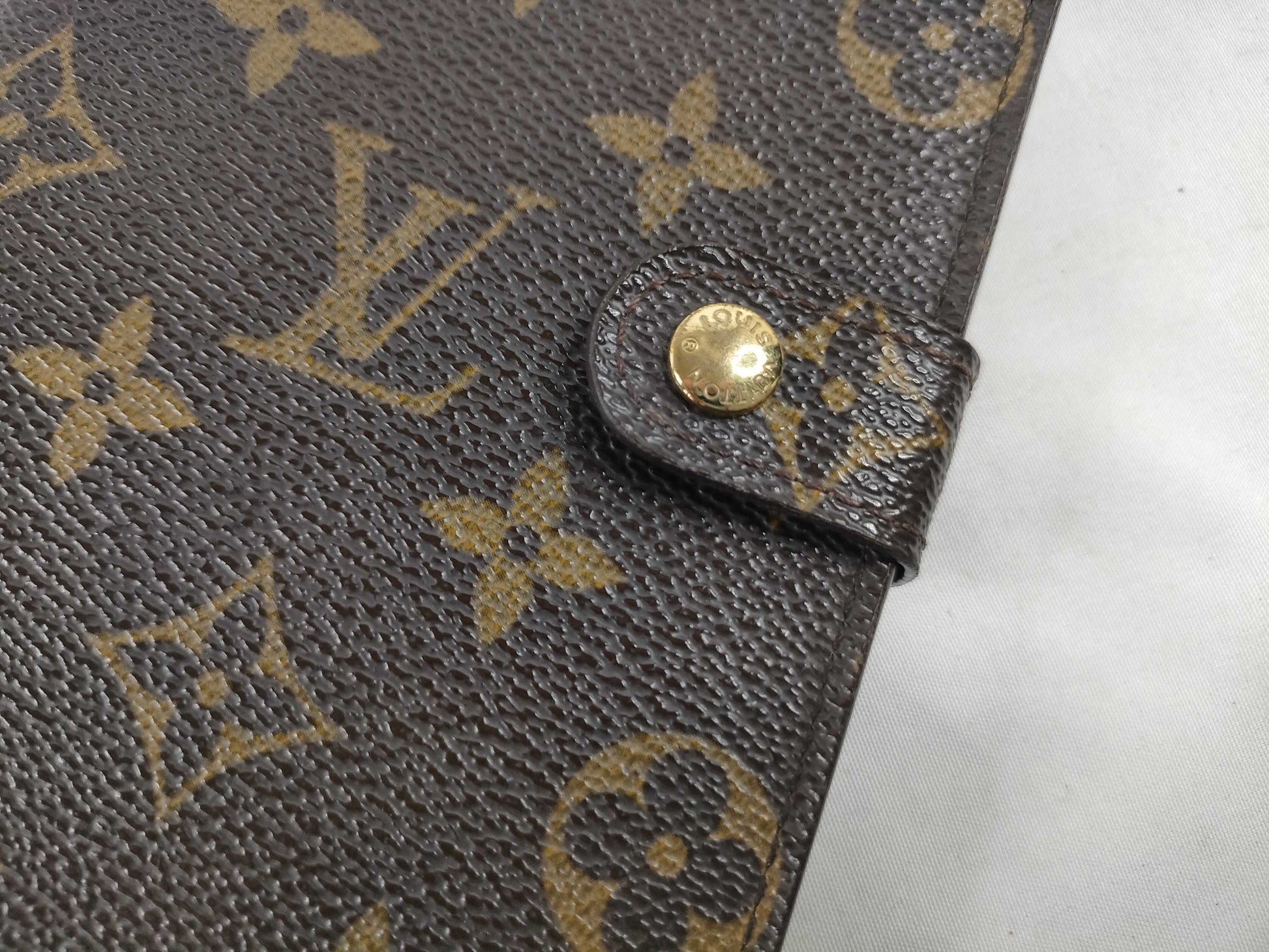 LOUIS VUITTON [Serial Number] CA0095 Monogram Louis Vuitton Monogram Agenda Notebook Cover