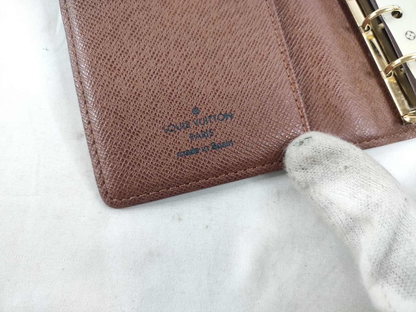 LOUIS VUITTON [Serial Number] CA0095 Monogram Louis Vuitton Monogram Agenda Notebook Cover
