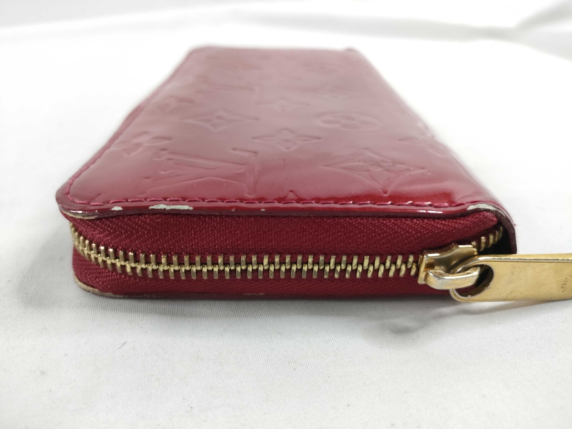 LOUIS VUITTON [Serial Number] Unconfirmed Vernis Louis Vuitton Vernis Zippy Wallet