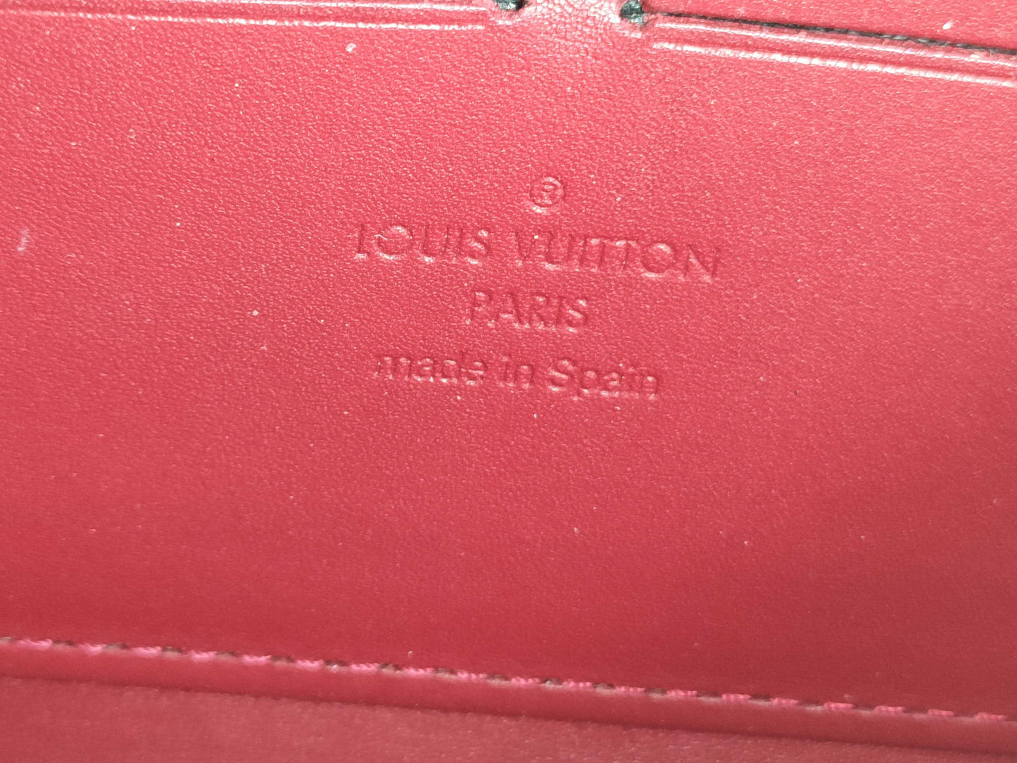 LOUIS VUITTON [Serial Number] Unconfirmed Vernis Louis Vuitton Vernis Zippy Wallet