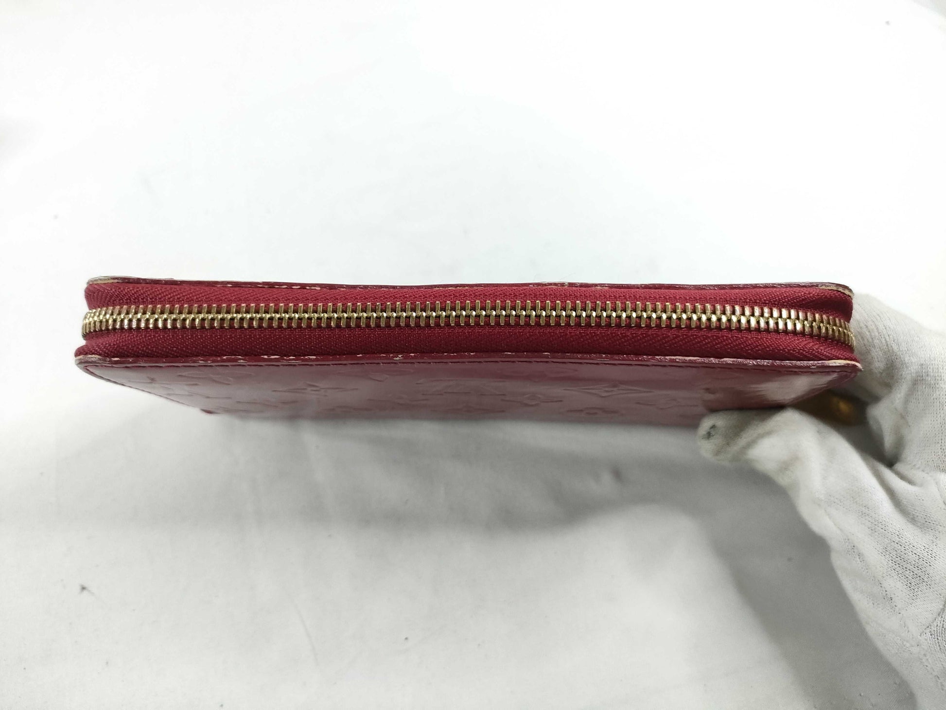 LOUIS VUITTON [Serial Number] Unconfirmed Vernis Louis Vuitton Vernis Zippy Wallet