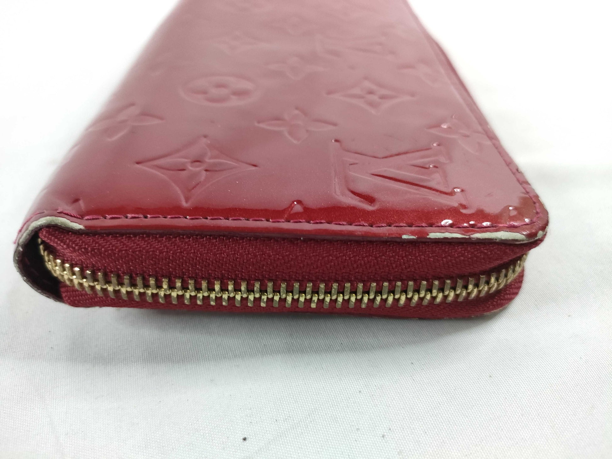 LOUIS VUITTON [Serial Number] Unconfirmed Vernis Louis Vuitton Vernis Zippy Wallet
