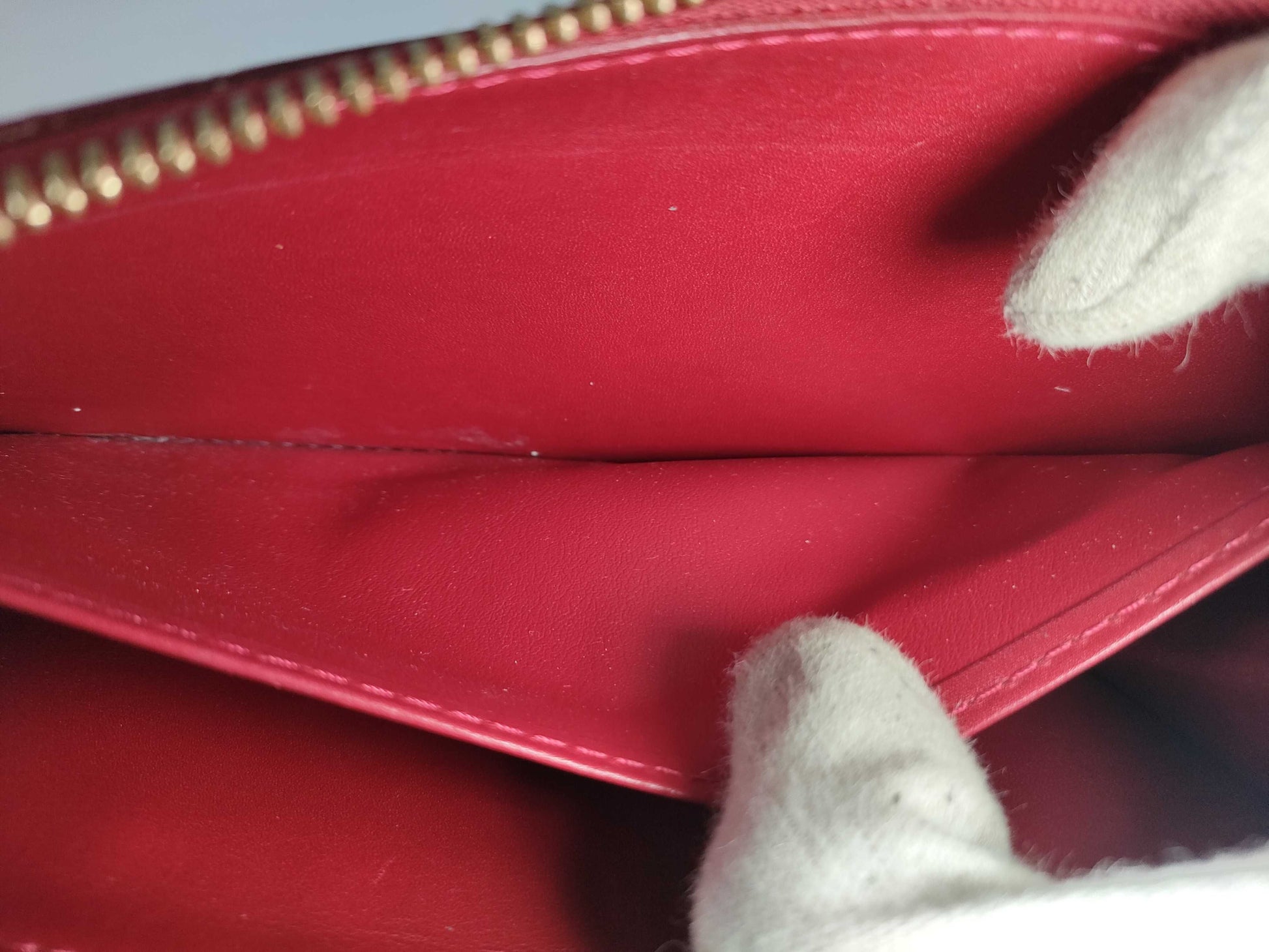 LOUIS VUITTON [Serial Number] Unconfirmed Vernis Louis Vuitton Vernis Zippy Wallet