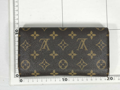 LOUIS VUITTON RFID Unverifiable TH1023 Monogram Louis Vuitton Long Wallet Monogram Wallet