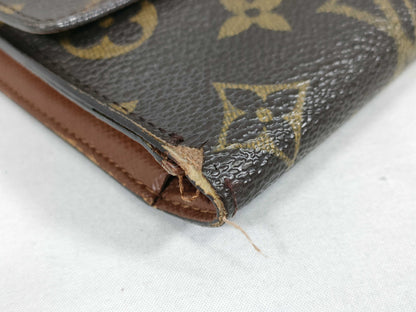 LOUIS VUITTON RFID Unverifiable TH1023 Monogram Louis Vuitton Long Wallet Monogram Wallet
