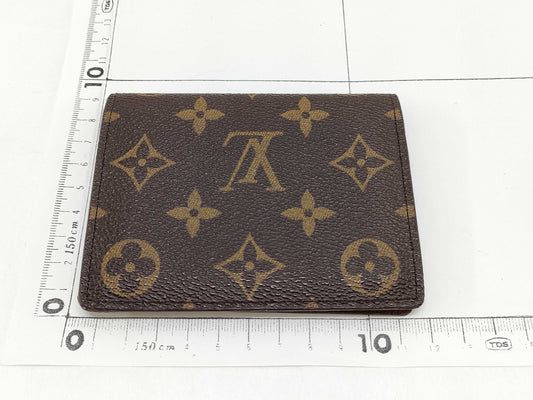 LOUIS VUITTON Monogram Card Case Monogram Card Case, Pass Case, Business Card Case