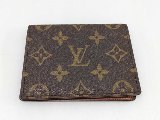 LOUIS VUITTON Monogram Card Case Monogram Card Case, Pass Case, Business Card Case