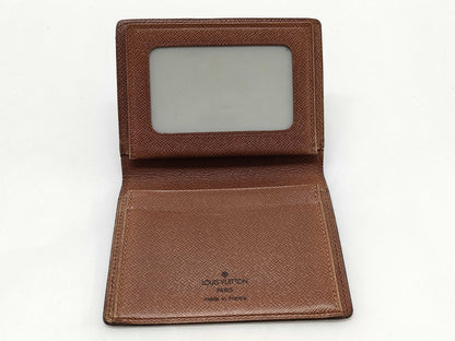 LOUIS VUITTON Monogram Card Case Monogram Card Case, Pass Case, Business Card Case
