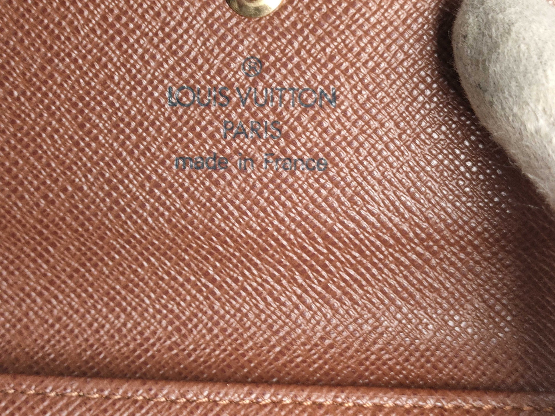 LOUIS VUITTON [Serial Number] SP1005 Monogram Louis Vuitton Wallet Monogram Monnaie Wallet