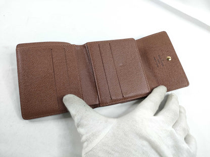 LOUIS VUITTON [Serial Number] SP1005 Monogram Louis Vuitton Wallet Monogram Monnaie Wallet