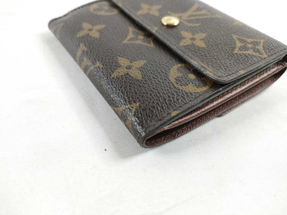 LOUIS VUITTON [Serial Number] SP1005 Monogram Louis Vuitton Wallet Monogram Monnaie Wallet