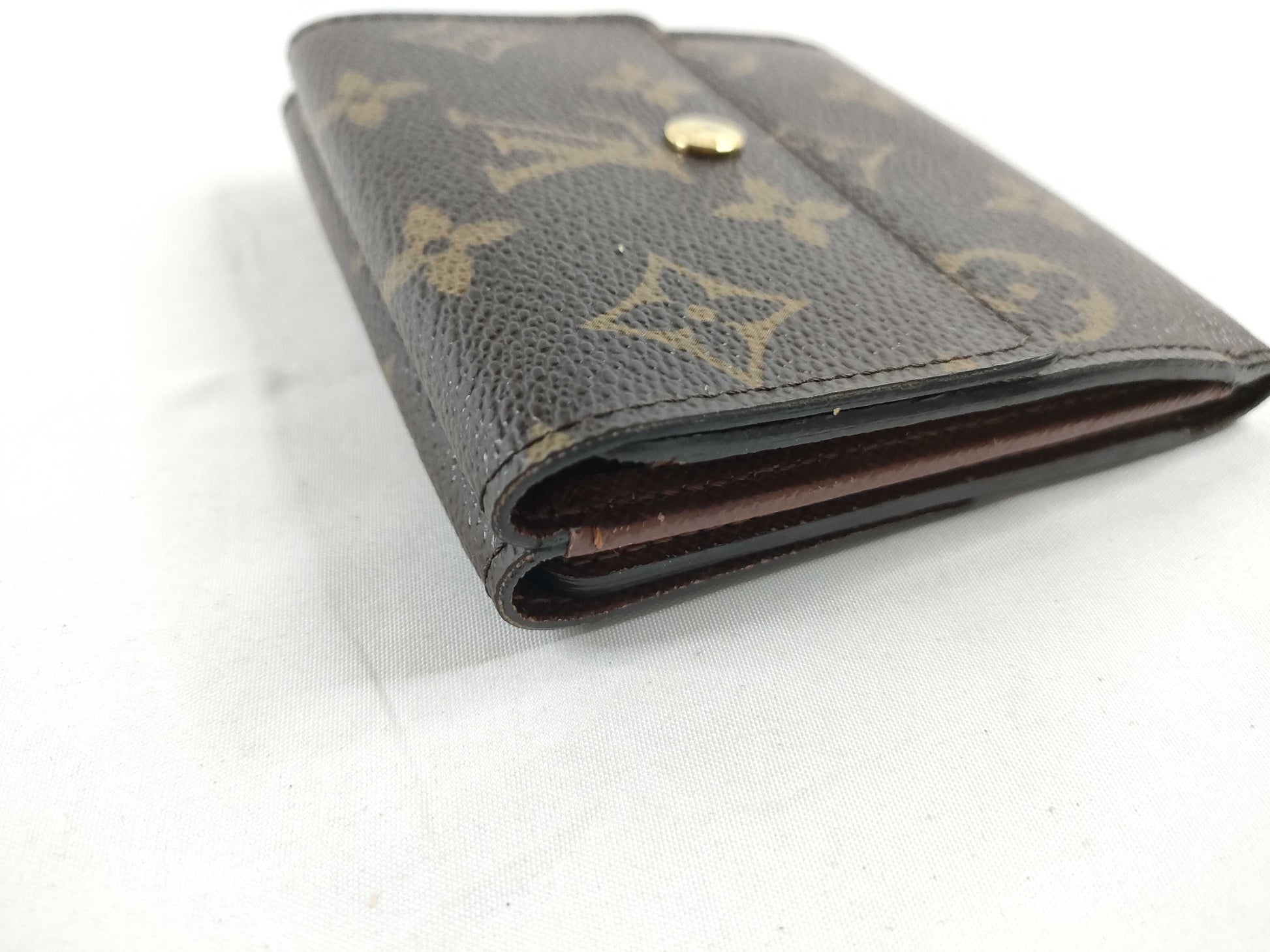 LOUIS VUITTON [Serial Number] SP1005 Monogram Louis Vuitton Wallet Monogram Monnaie Wallet