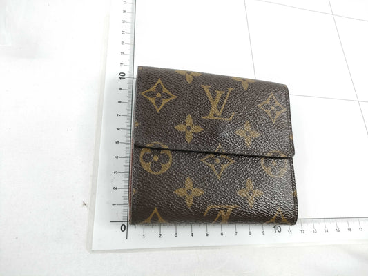 LOUIS VUITTON [Serial Number] SP1005 Monogram Louis Vuitton Wallet Monogram Monnaie Wallet