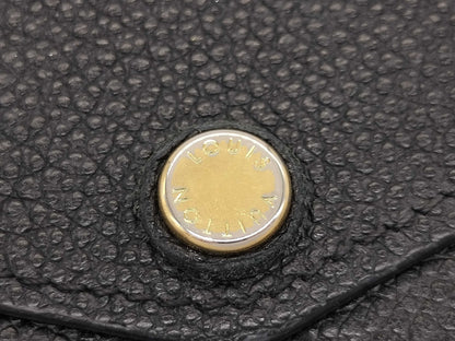 LOUIS VUITTON SP 1195 Monogram Empreinte Long Wallet in Black