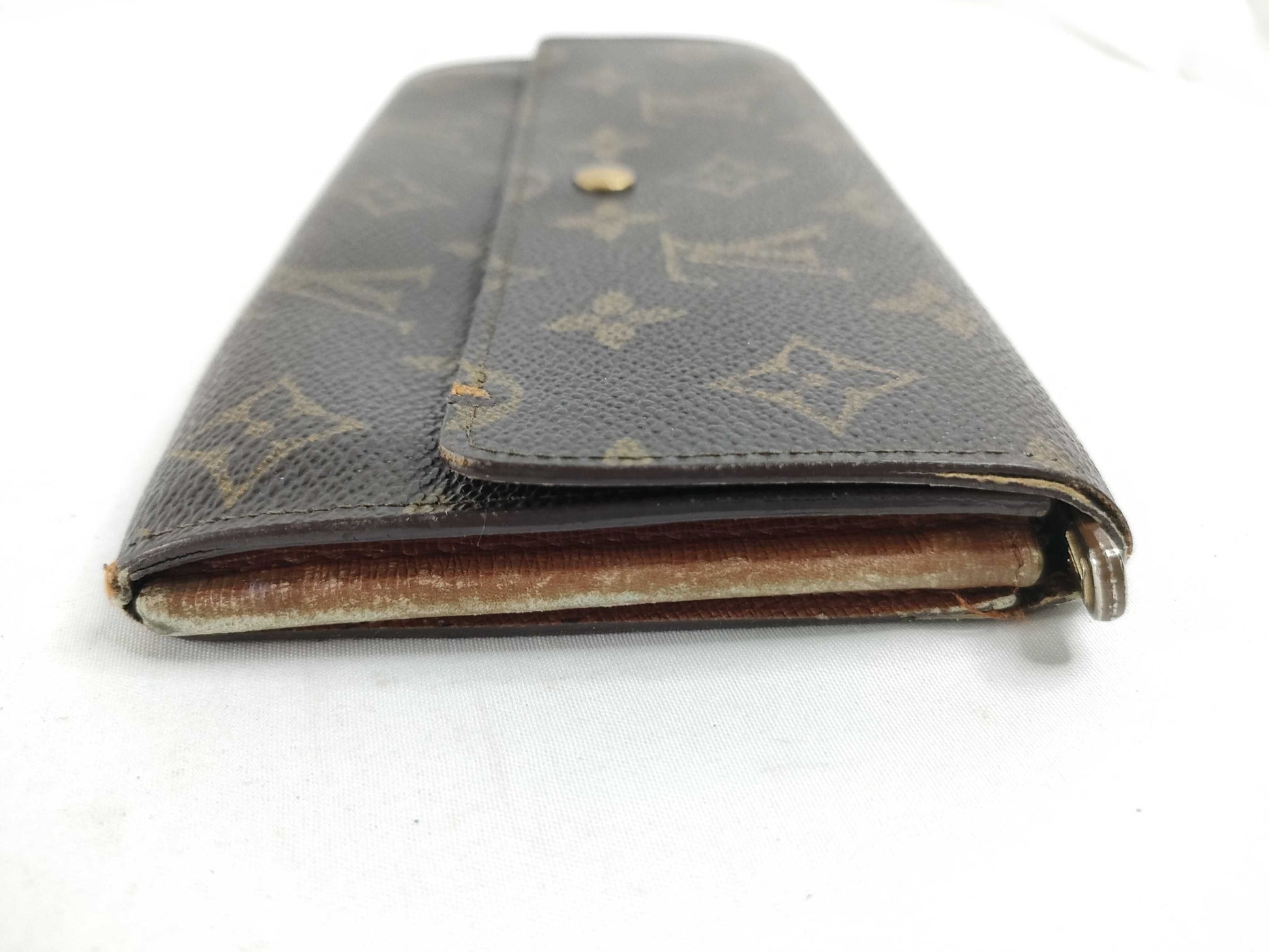 LOUIS VUITTON Monogram Long Wallet with Zipper