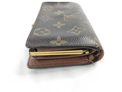 LOUIS VUITTON Monogram Louis Vuitton Wallet Monogram Viennois Wallet