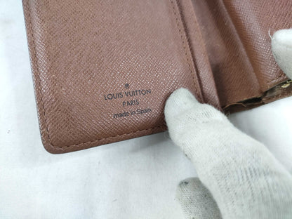 LOUIS VUITTON Monogram Louis Vuitton Wallet Monogram Viennois Wallet