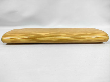 LOUIS VUITTON Epi Long Wallet Yellow