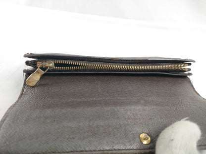 LOUIS VUITTON [Serial Number] CT1132 Damier Louis Vuitton Long Wallet Damier Zipper Wallet