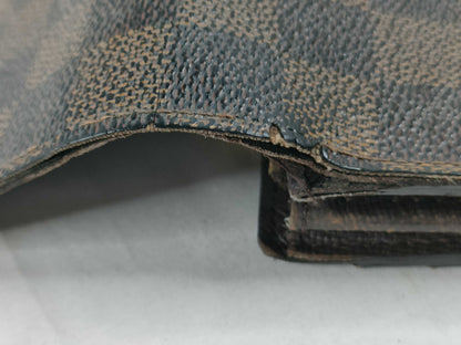 LOUIS VUITTON [Serial Number] CT1132 Damier Louis Vuitton Long Wallet Damier Zipper Wallet