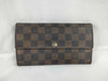 LOUIS VUITTON [Serial Number] CT1132 Damier Louis Vuitton Long Wallet Damier Zipper Wallet