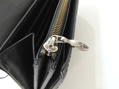 LOUIS VUITTON Vernis Long Wallet in Black