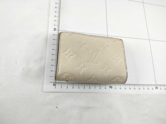 LOUIS VUITTON [Serial Number] Unidentified Monogram Empreinte Wallet, Beige