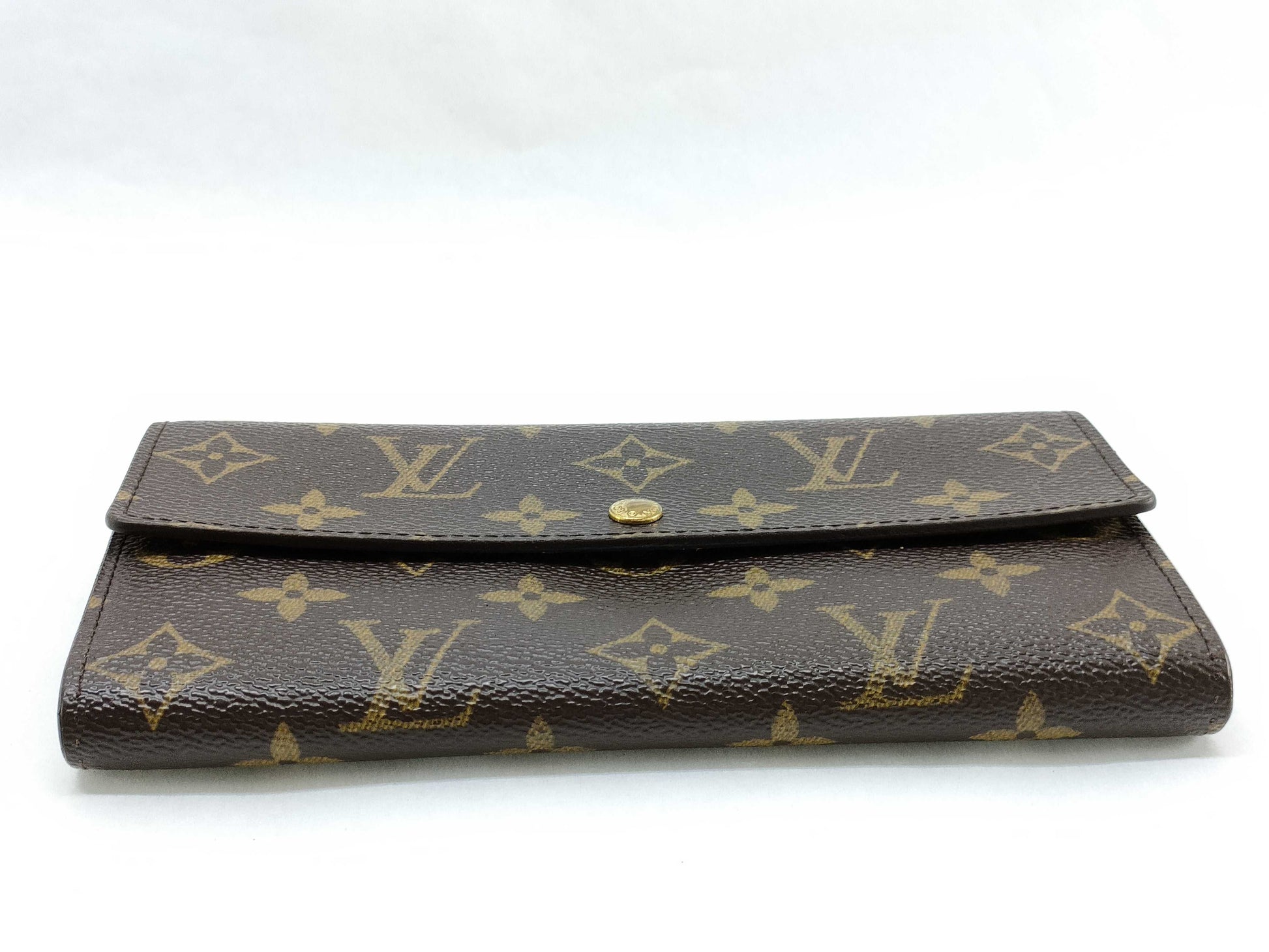 LOUIS VUITTON Monogram Louis Vuitton Wallet Monogram Long Wallet