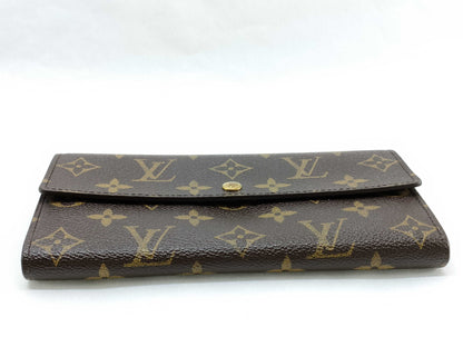 LOUIS VUITTON Monogram Louis Vuitton Wallet Monogram Long Wallet