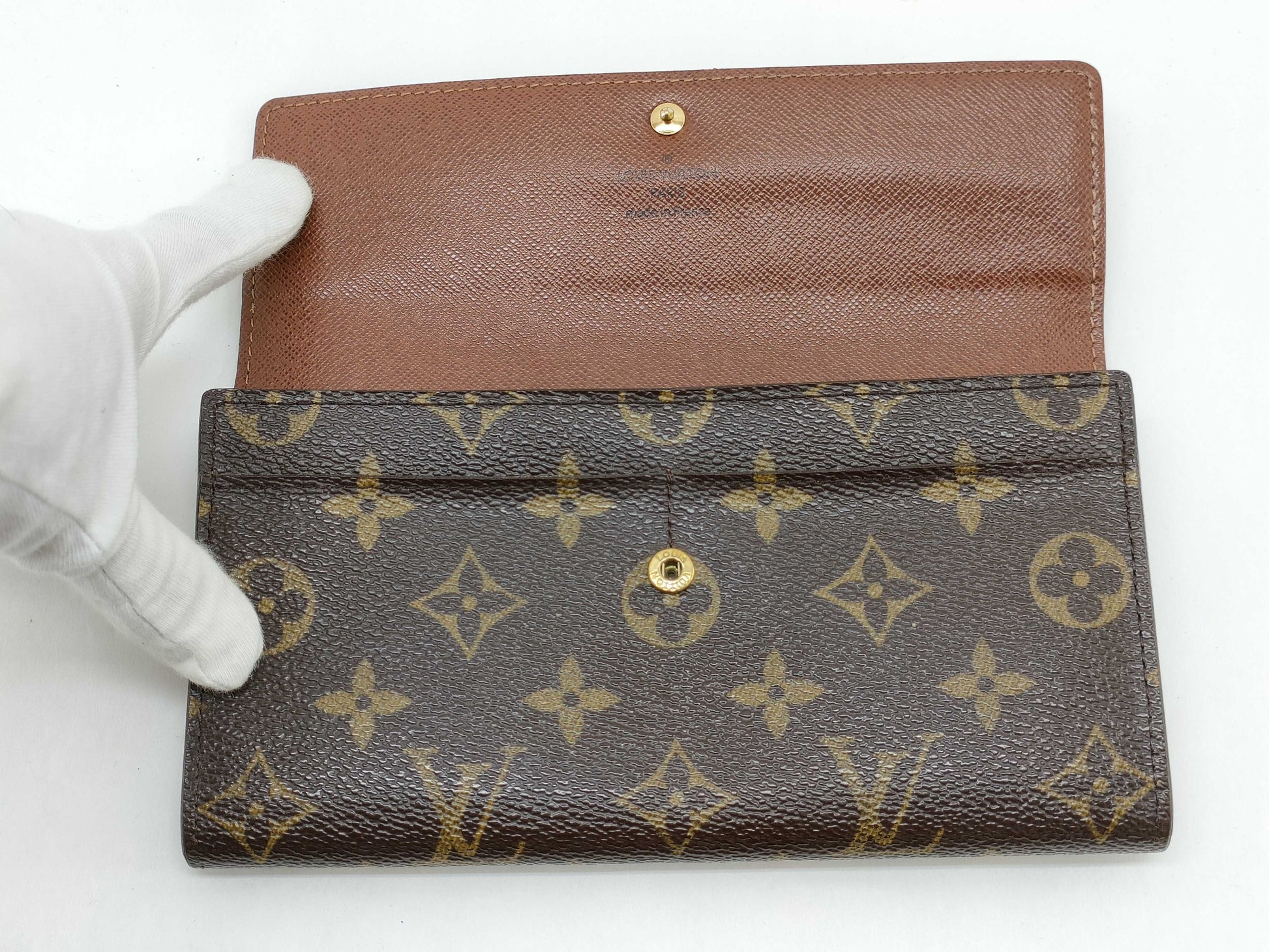 LOUIS VUITTON Monogram Louis Vuitton Wallet Monogram Long Wallet