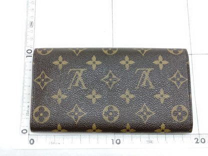 LOUIS VUITTON Monogram Louis Vuitton Wallet Monogram Long Wallet
