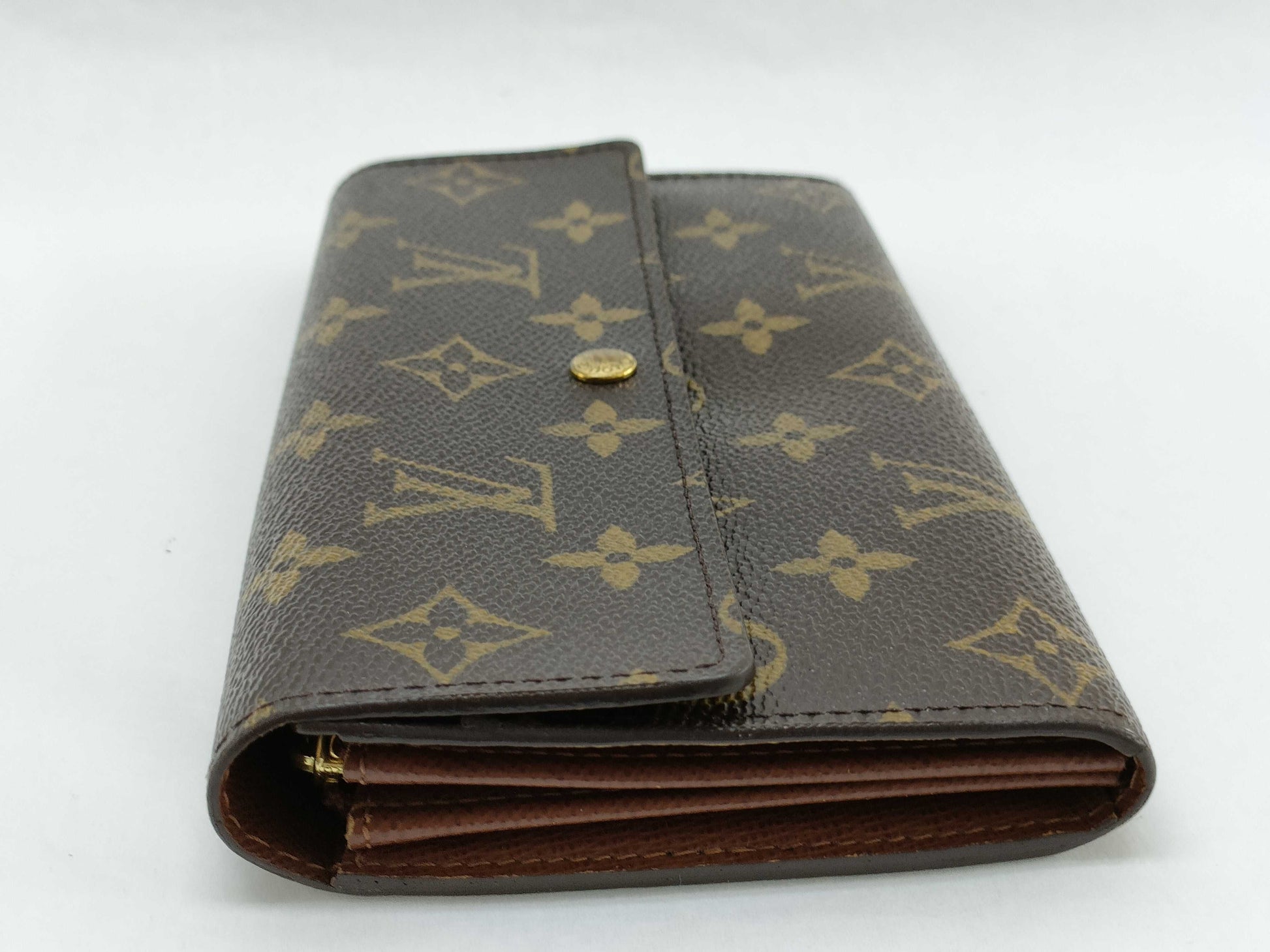 LOUIS VUITTON Monogram Louis Vuitton Wallet Monogram Long Wallet