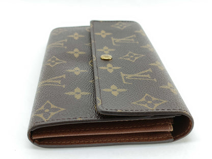 LOUIS VUITTON Monogram Louis Vuitton Wallet Monogram Long Wallet