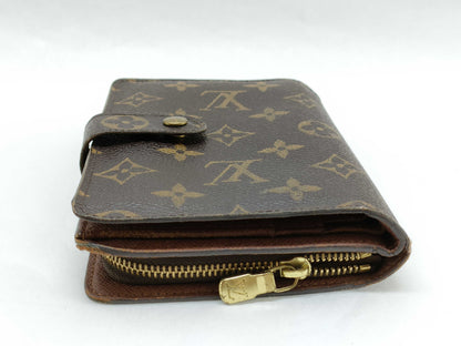 LOUIS VUITTON Monogram Papier Zip Wallet