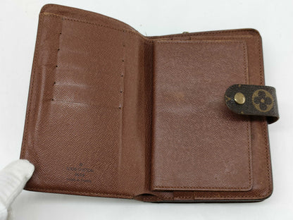 LOUIS VUITTON Monogram Papier Zip Wallet