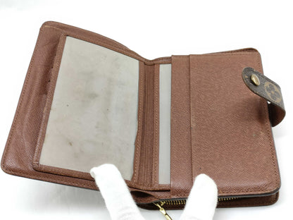 LOUIS VUITTON Monogram Papier Zip Wallet